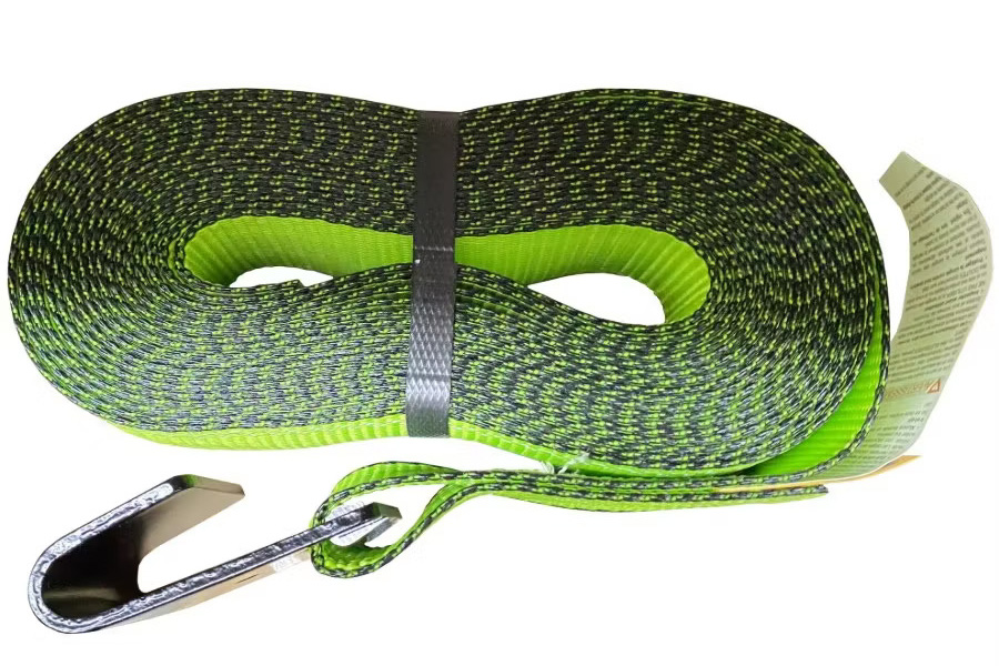 SafeAll 2″ Cargo Tiedown with Flat Hook and Ergo Ratchet Buckle