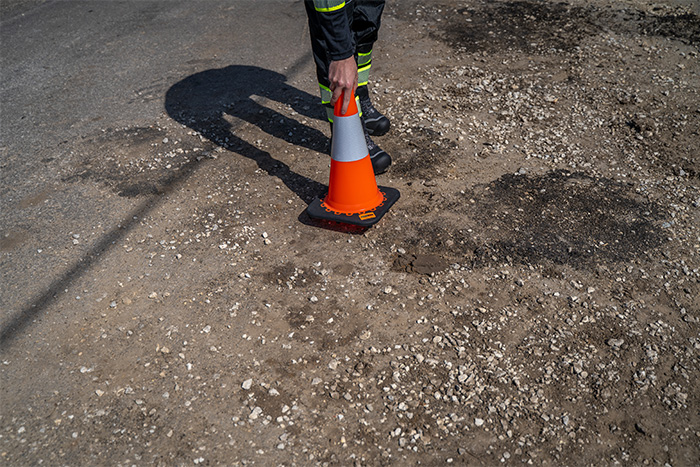 SafeAll MUTCD Orange Reflective Traffic Cone